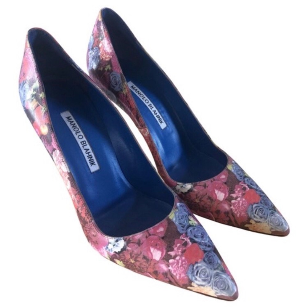 Manolo Blahnik Multicolor Bb Pumps